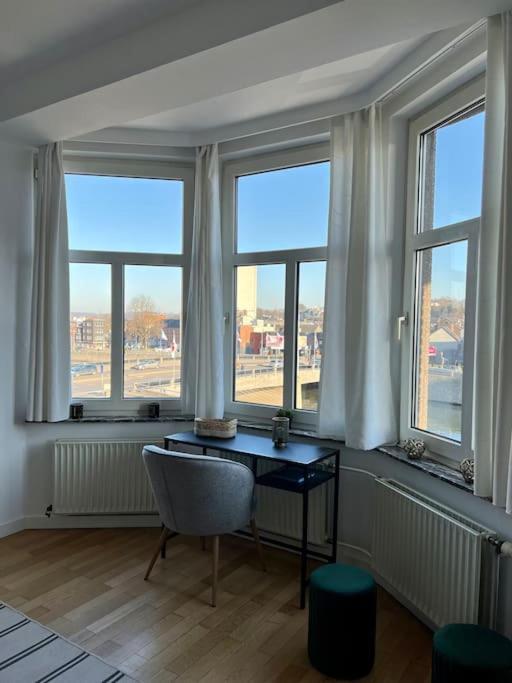 Bellevue - Grand Appartement Pour 5 Sur Les Quais De La Meuse Liège Extérieur photo